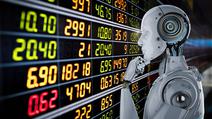 3d rendering humanoid robot analyze stock market 493806 6172