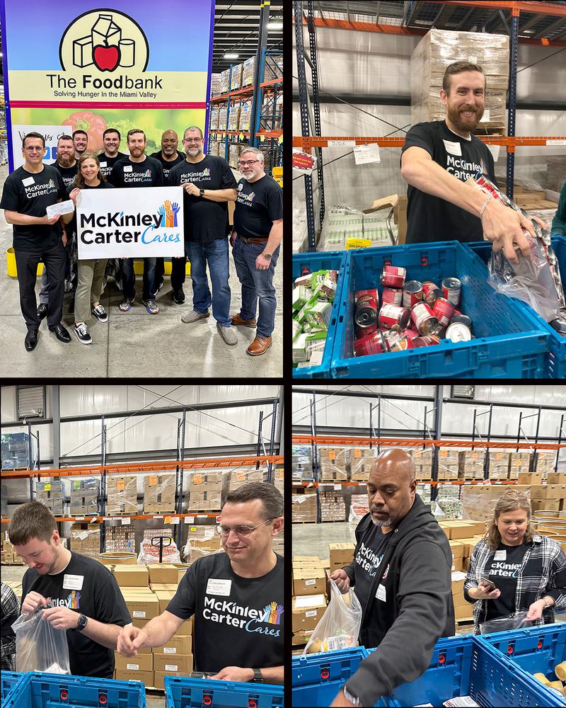 Dayton Food Bank Collage